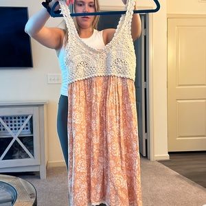 Cute summer crochet dress